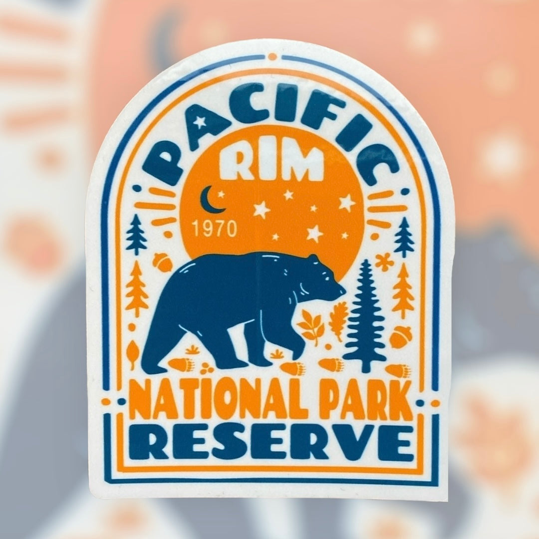 Pacific Rim Bear sticker