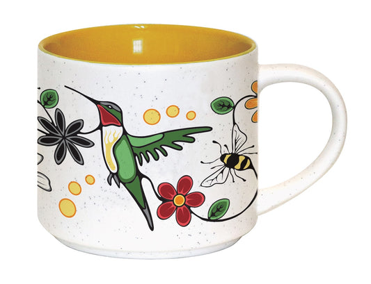 Hummingbird (Nenookaasi) Ceramic Mug