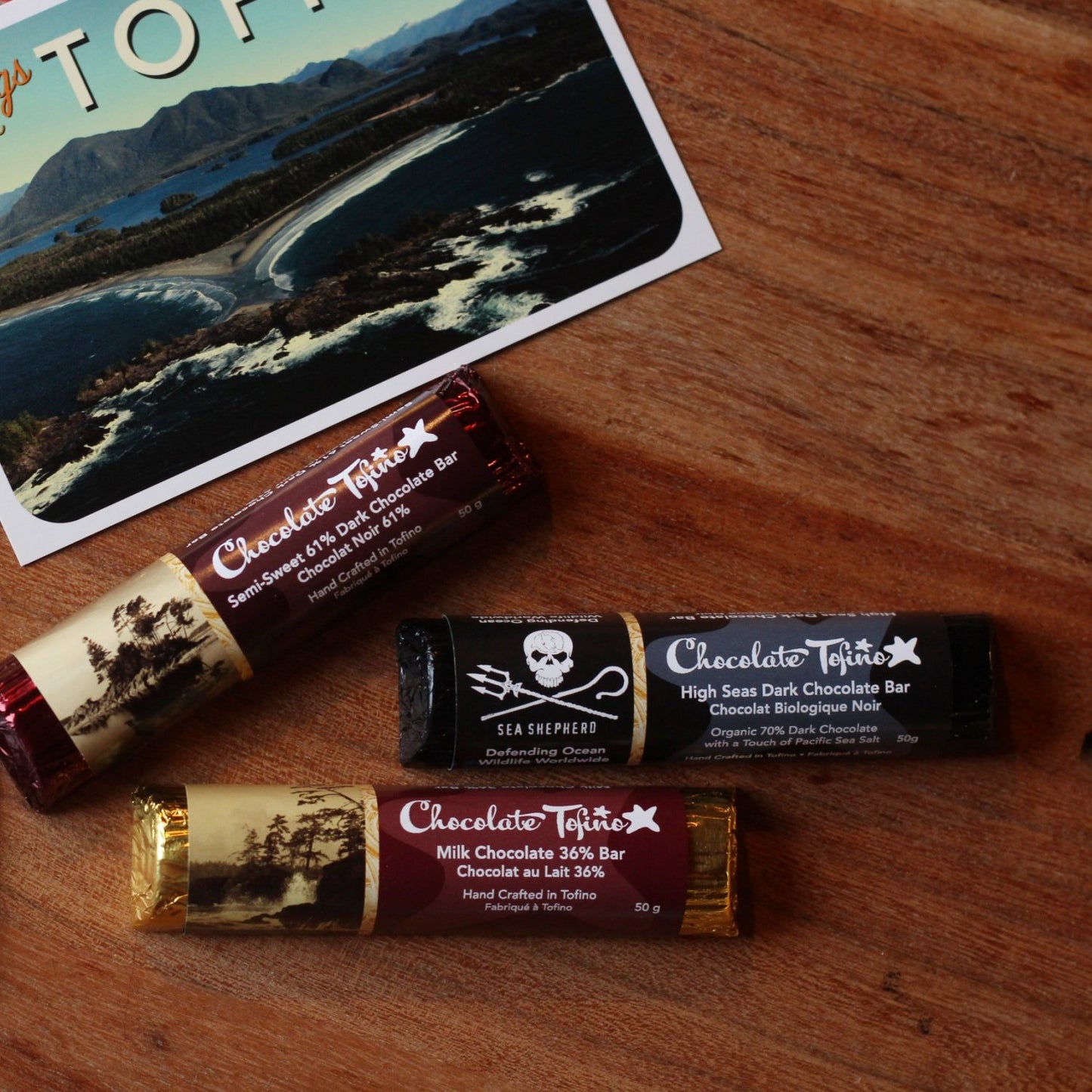 High Seas Dark Chocolate Tofino Bar