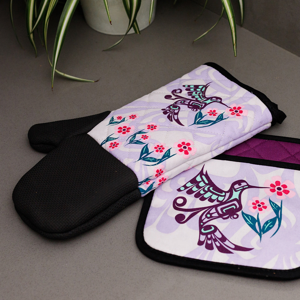 Hummingbird Colibri Oven Mitt