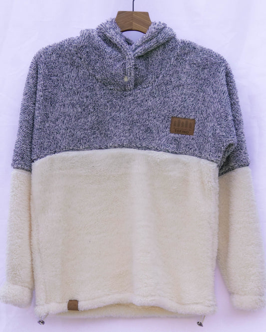 Two Tone Fuzzy Sweater